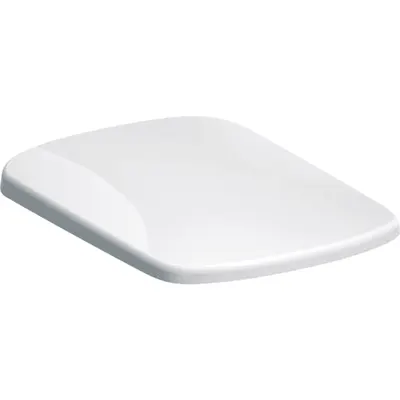 Capac WC din duroplast, Geberit Selnova 500.334.01.1, alb, inchidere lenta, 355 x 450 mm
