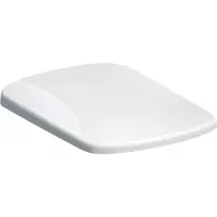 Capac WC din duroplast, Geberit Selnova 500.334.01.1, alb, inchidere lenta, 355 x 450 mm