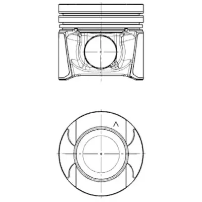 Piston Kolbenschmidt 97504600