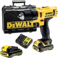 Șurubelniță cu acumulator DeWALT - DCD710D2-QW, 10.8V, 2x2Ah Li-Ion