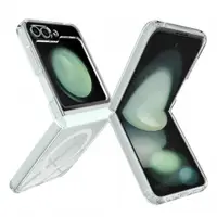 Husa MagSafe pentru Samsung Galaxy Z Flip7 FE F761 / Z Flip6 F741, Techsuit, Pro, Transparenta
