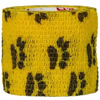 Set 3 x Bandaj Coeziv Autoadeziv, 5 cm x 5 m, Galben cu Labute, Prima