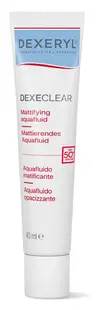 Dexeryl Dexeclear Fluid acvatic matifiant pentru față, SPF50+, 40 ml