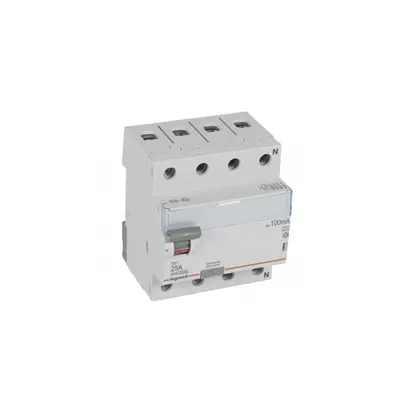 Intrerupator diferential - 4P 400 V~ - 100 mA - 25 A - tip A