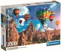 Puzzle Clementoni din 1000 piese - Baloane în Cappadocia