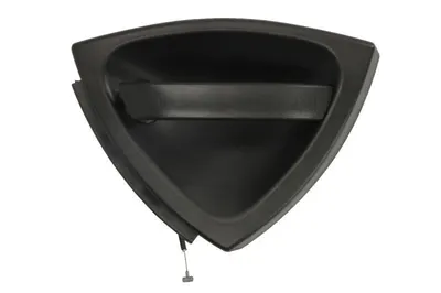 Maner usa Dreapta Fata potrivit SMART FORTWO 450 1998-2007 - (exterior, cu cablu/cabluri; negru)