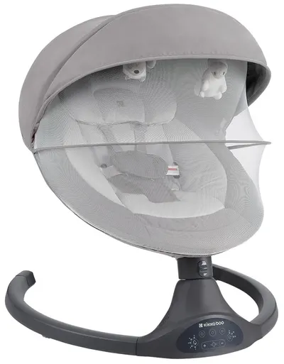 Leagăn electric KikkaBoo - Codie, Light Grey