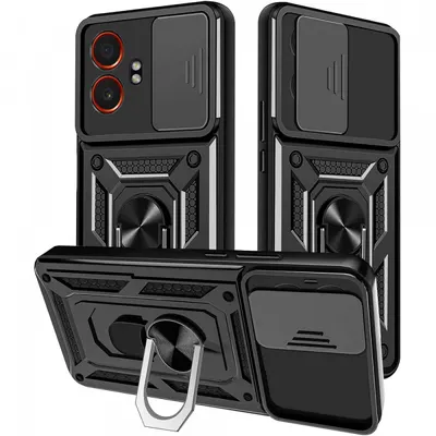 Husa pentru Samsung Galaxy XCover7 Pro, Techsuit, CamShield, Neagra
