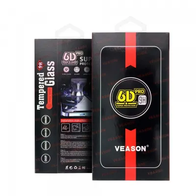 Folie de protectie Ecran Veason PRO pentru Samsung Galaxy A55 5G A556 / A35 5G A356, Sticla Securizata, Full Glue, 6D, Neagra
