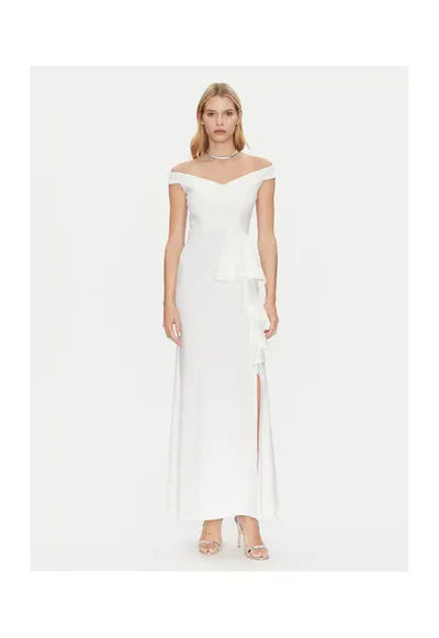 Rochie dama - 305264916 - Poliester - Alb - Alb