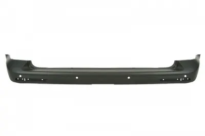 Bara spate, cu orificii pentru senzori de parcare, negru potrivit VW TRANSPORTER T6 Station wagon 03.19