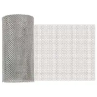 vidaXL Ecran din plasă 20 x 200 cm 8 Mesh Oțel Inoxidabil 201 Argintiu