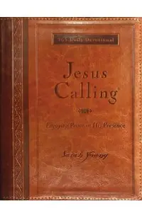Jesus Calling (Large Print Leathersoft): Enjoying Peace in His Presence (with Full Scriptures)