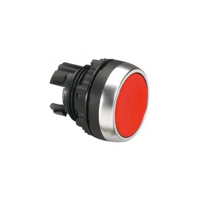 Osmoz non illuminated spring return head - flush - rosu