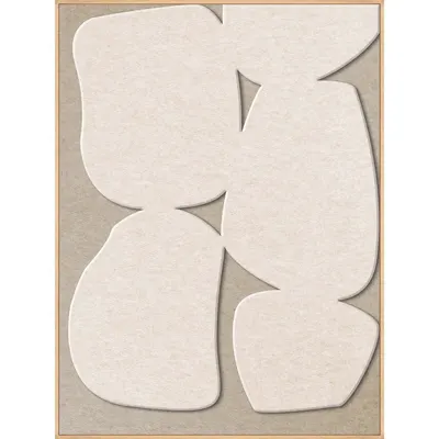Tablou cu ramă/acustic 3D 90x120 cm Stone Path 1 – Malerifabrikken