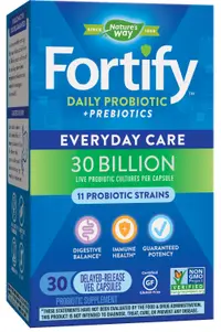 Fortify Daily Probiotic+Prebiotics 30 Billion, 30 capsule, Nature's Way