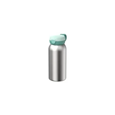 Termos pentru copii verde mentă/argintiu din plastic 500 ml Campus – Mepal