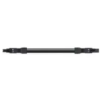 pre-assembled interconnecting cable; Eca; Socket/plug; 2-pole; Cod. A; H05VV-F 2 x 1.0 mm²; 1 m; 1,00 mm²; black