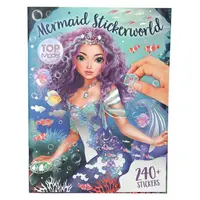 Carte cu stickere, Depesche, TopModel, Metallic Mermaid