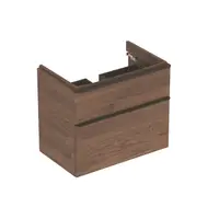 Dulap baza nuc 2 sertare 60 cm pentru lavoar suspendat Geberit Smyle Square