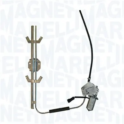 Macara geam Fata Dreapta (electric, cu motor, numar usi: 3 5) potrivit MERCEDES G (W461), G (W463) 09.89