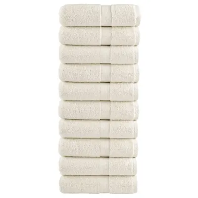 Gossi prosoape maini premium solund 10 buc crem 30x30 cm 600 gsm