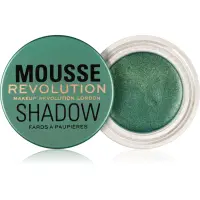 Revolution Mousse fard de pleoape cremos culoare Emerald Green 4 g
