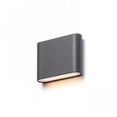 CHOIX 114 Corp de iluminat aplica gri antracit 230V LED 2x3W IP54 3000K