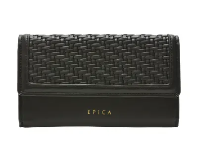 Portofel EPICA negru, 729, din piele ecologica