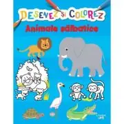 Desenez si colorez. Animale salbatice