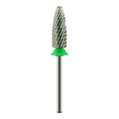 Capat de freza NailsUp carbit indepartare gel conic Green 60mm