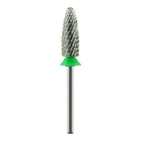 Capat de freza NailsUp carbit indepartare gel conic Green 60mm