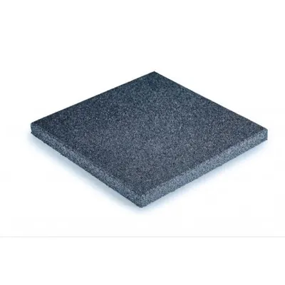Pavele Cauciuc Plane 500X500X40 mm - Albastru