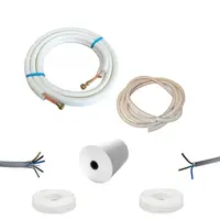 Kit AC 24000 BTU - țeavă, furtun, cablu, matisat adeziva 8 m