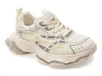 Pantofi sport GRYXX albi, 66601, din material textil