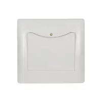 Economizor cu cartela pentru hotel MODUL PENTRU HOTEL RHYME ALB METALIC