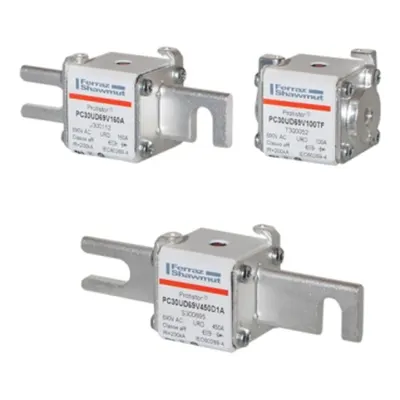 Sigurante patrate cu lame 30 aR 690 V AC
