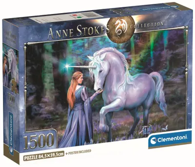 Puzzle Clementoni din 1500 piese - Pădure magică