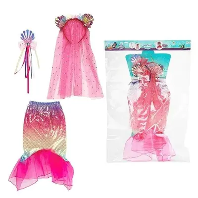 Costum de sirena pentru fetite Ttoys Party