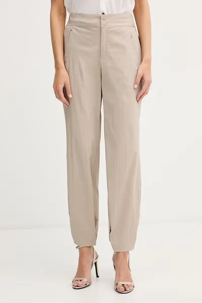 Mos Mosh pantaloni straight pentru femei, din bumbac Tahi