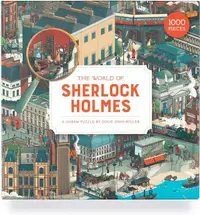 Puzzle Laurence King din 1000 piese - Lumea lui Sherlock Holmes