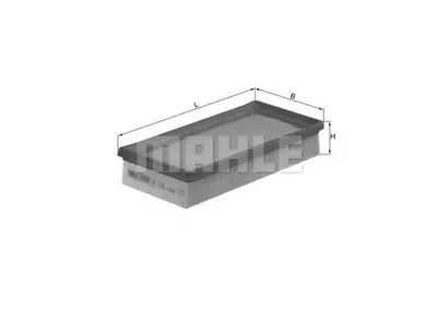 Filtru aer MAHLE ORIGINAL LX 1576