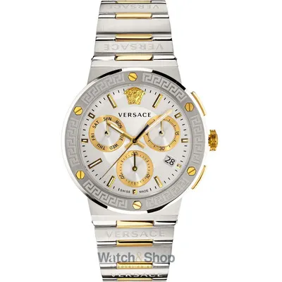 Ceas Versace Versace VEZ900321 Mens Watch Greca Logo Chrono 43mm 5ATM