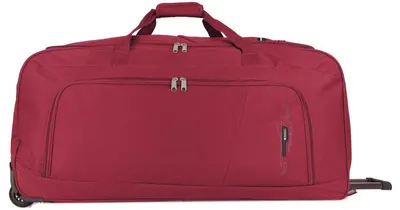 Geantă de călătorie cu rotile Gabol Week Eco - Roșie, 83 cm