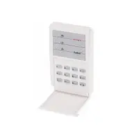 Tastatura LED de partitie Satel Integra INT-S-W, 1 partitie, buzzer, iesire yala electrica, monitorizare usa, buzzer, iluminare tastatura alba