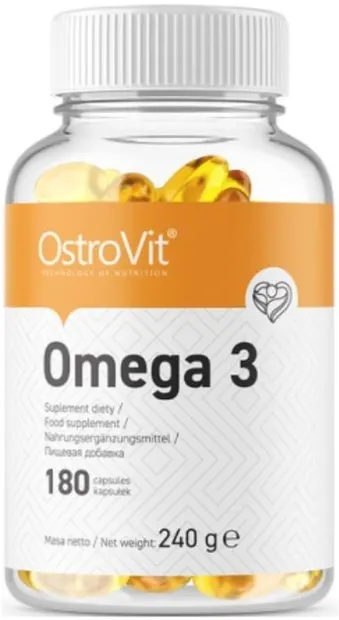 Omega 3, 1000 mg, 180 capsule, OstroVit