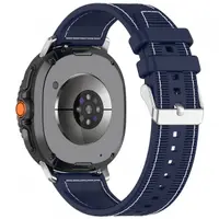 Curea Techsuit W051 pentru Samsung Galaxy Watch9 / Watch8 / Watch8 Classic Series, Albastra Inchis