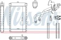 Schimbator caldura incalzire habitaclu potrivit BMW 1 (E81), 1 (E82), 1 (E87), 1 (E88), 3 (E90), 3 (E91), 3 (E92), 3 (E93), X1 (E84) 1.6-4.0 06.04-06.15
