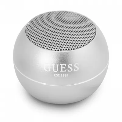 Boxa Portabila Bluetooth Guess, 3W, Argintie