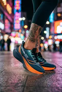 Adidasi dama sport, negri, Z55 - 1 T14-3